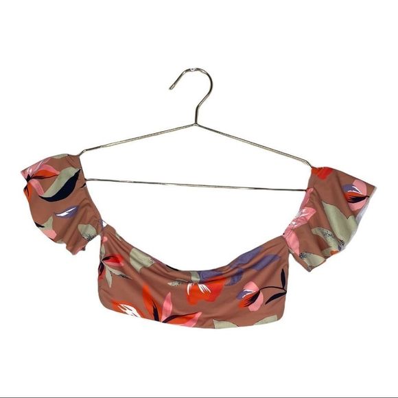 The Bikini Lab Ruffle Bandeau Bikini Top - Picture 4 of 6